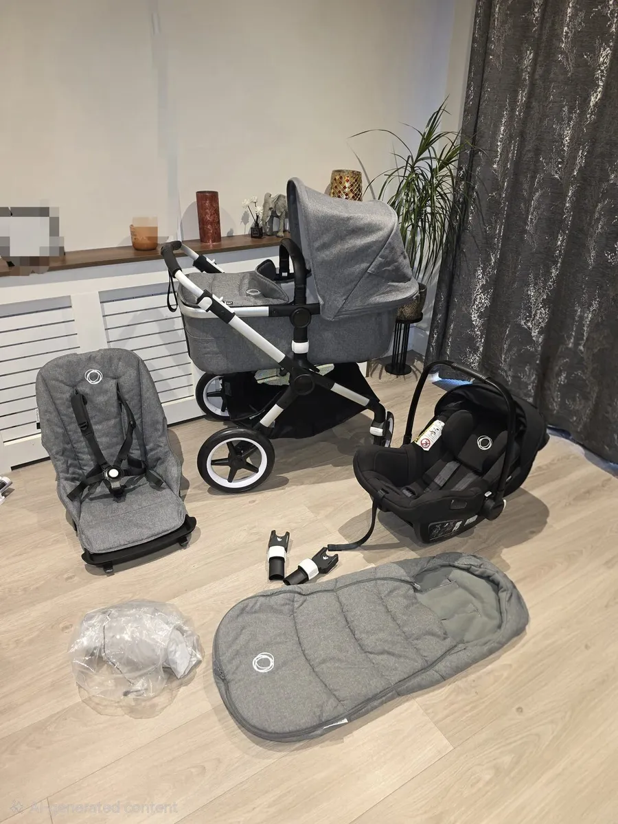 Must See Bugaboo Fox with car seat Immaculate - Image 1