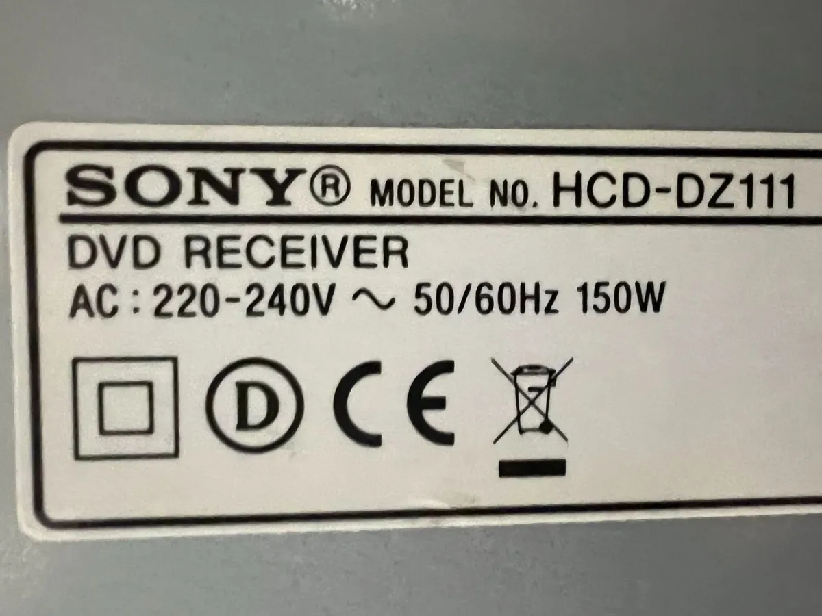 Sony DVD 5.1 Surround sound speaker system. - Image 2