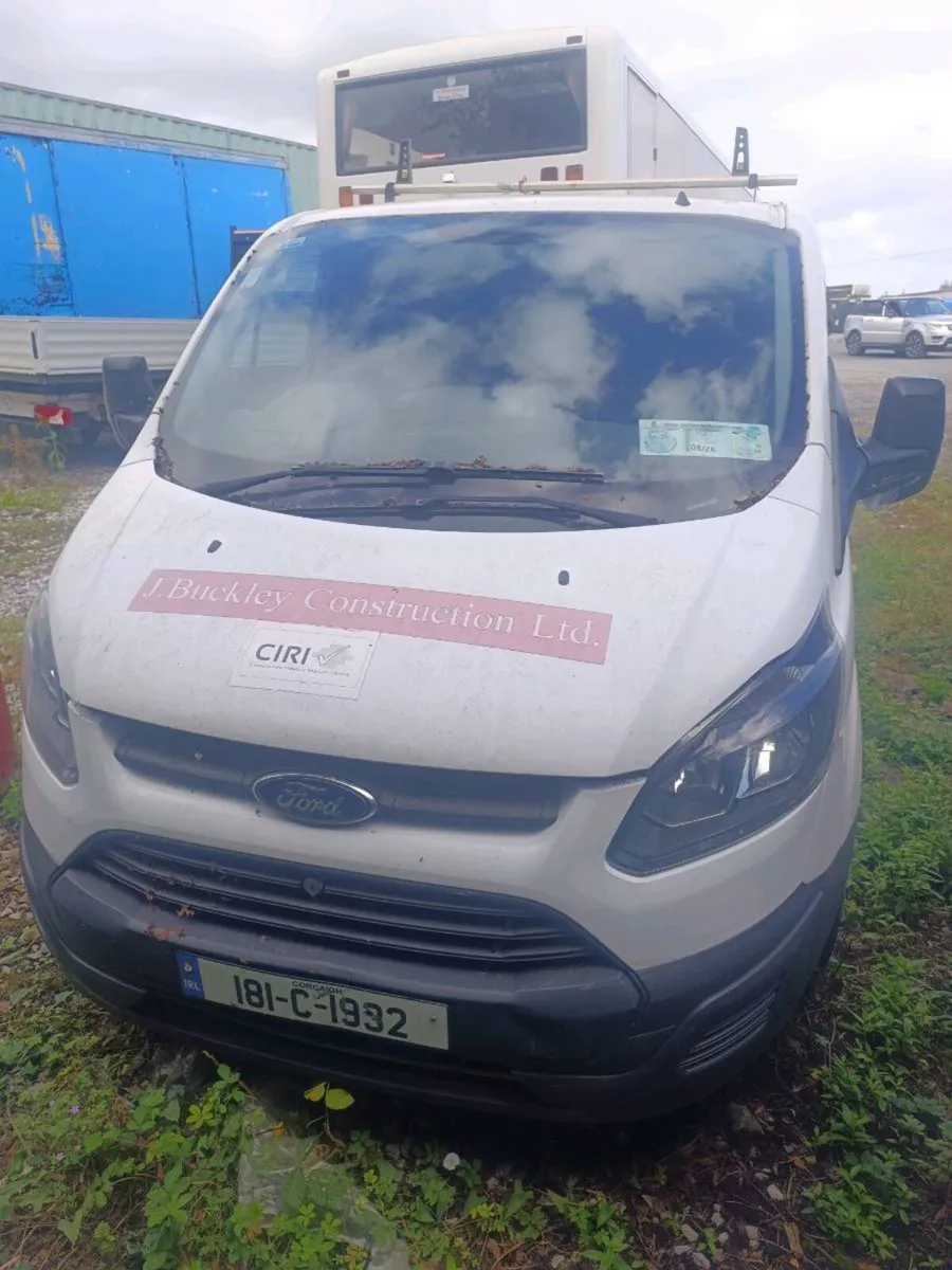 2018 ford transit custom for breaking - Image 1