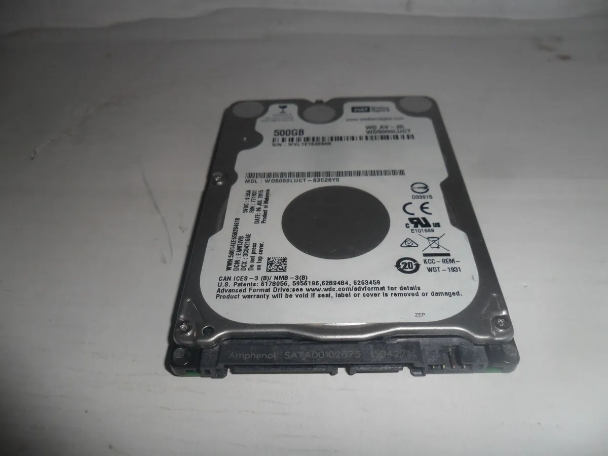western digital 500GB 2.5" HD - Image 2