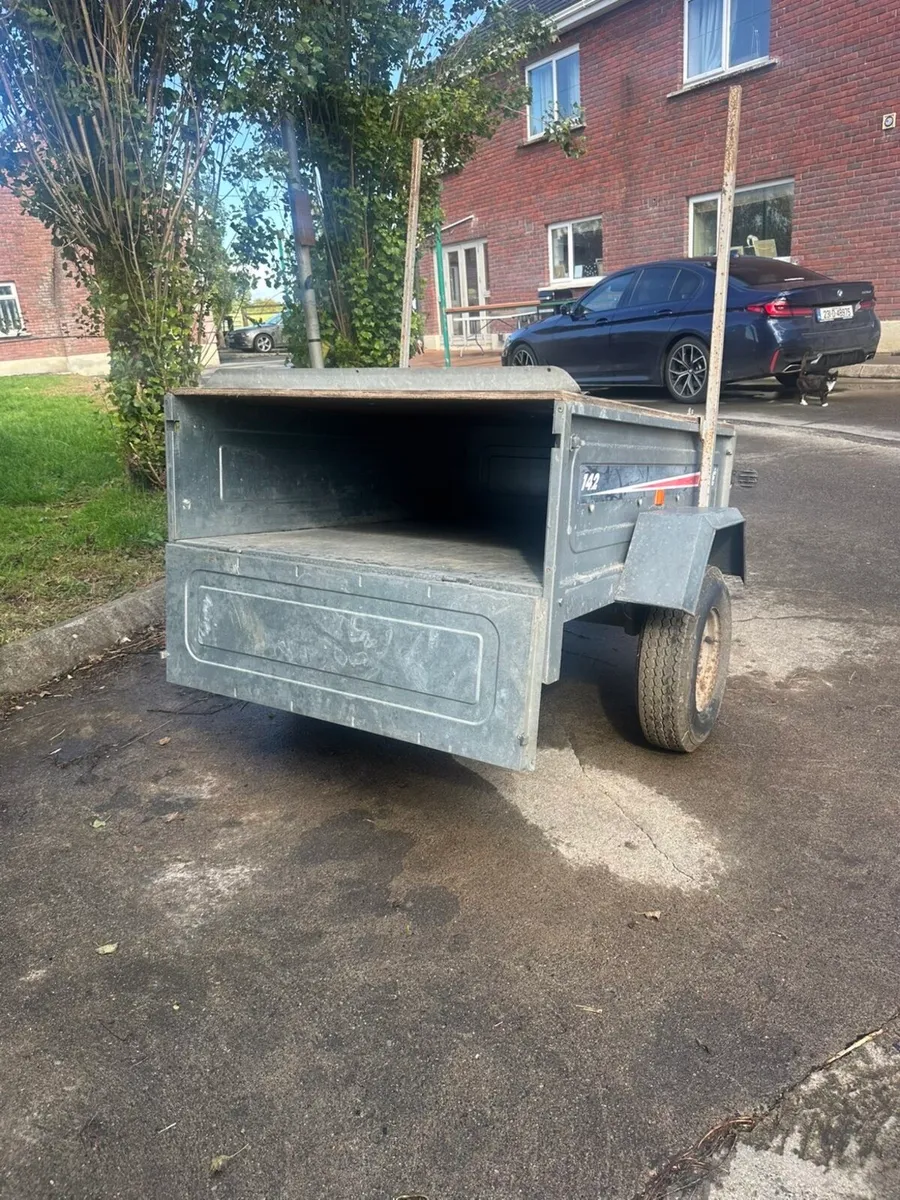 Erde 142 Single Axle Trailer - Image 2