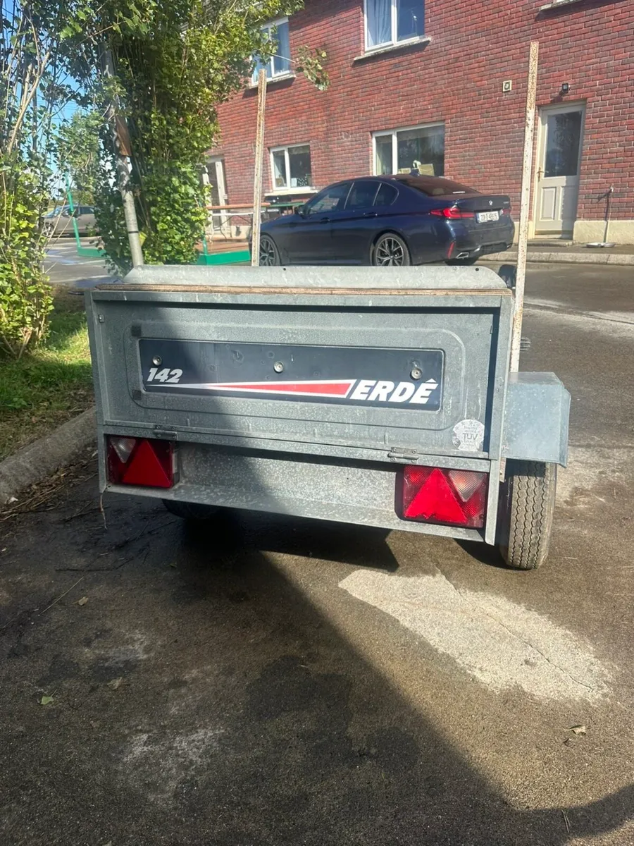 Erde 142 Single Axle Trailer - Image 4