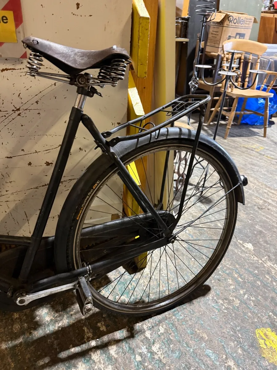 Reclaimed vintage convent bicycle - Image 4