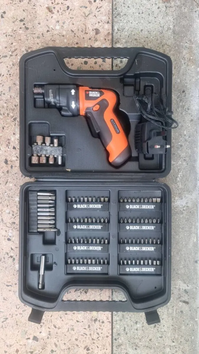 Black & Decker Cordless Screwdriver Set - Image 1