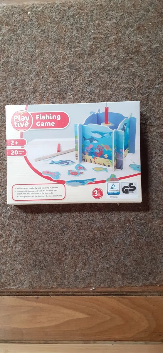 Wooden fishing game Play tive