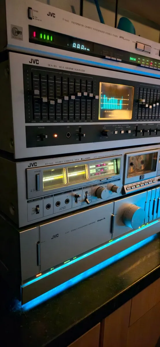 Hi-End CLASS VINTAGE TOWER SERVICED JVC 1979 y - Image 2