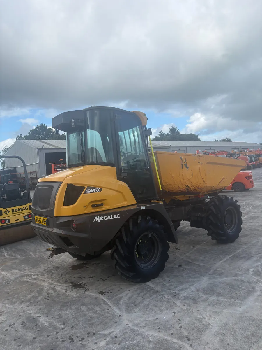 Mecalac 6 ton swivel cab dumper - Image 3