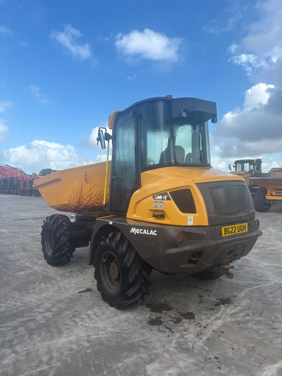 Mecalac 6 ton swivel cab dumper - Image 4