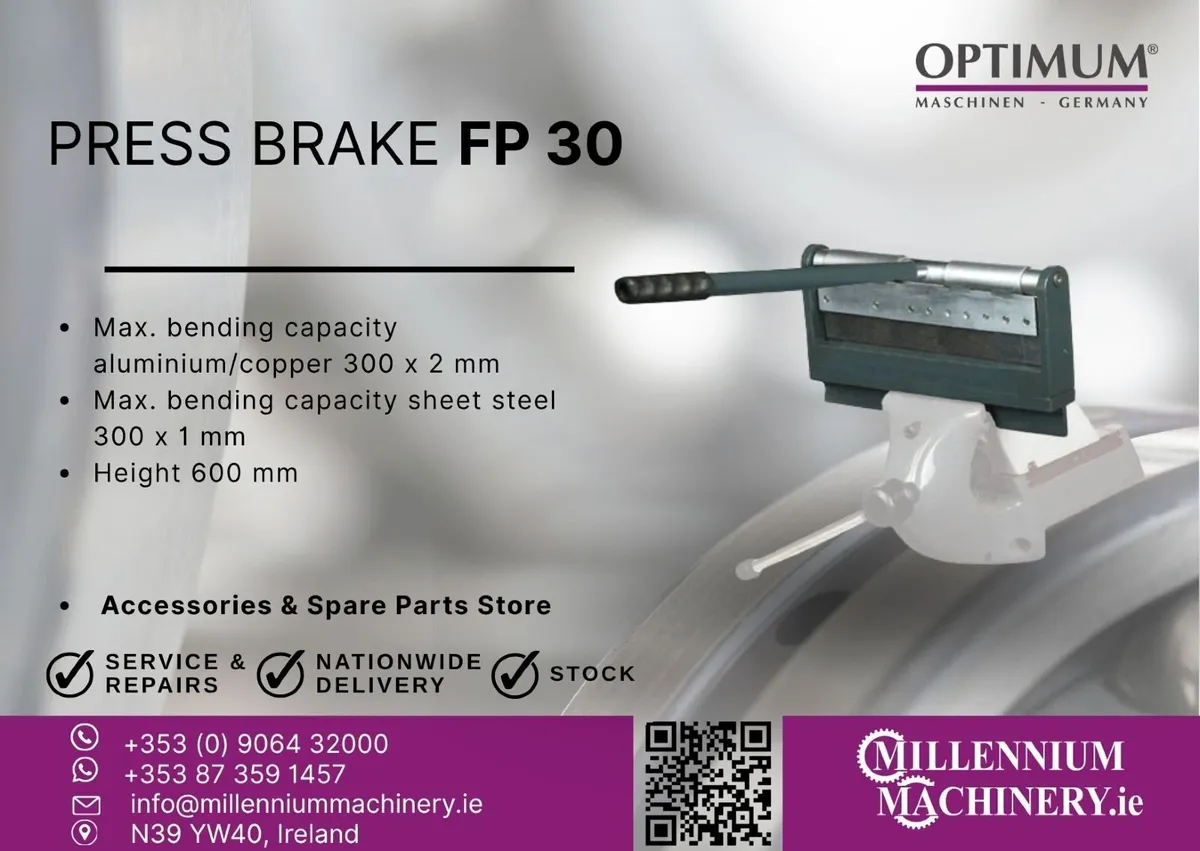 Optimum  Press brake  FP 30