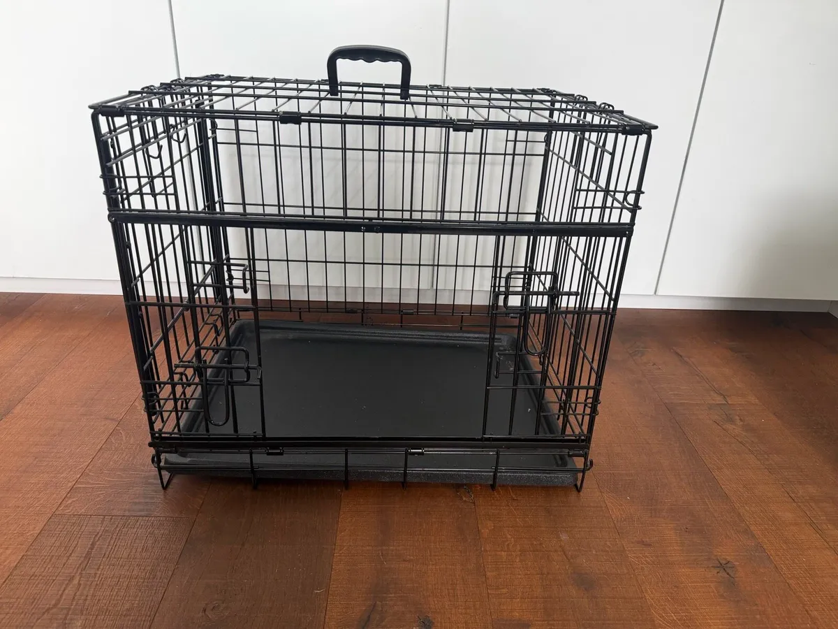 Premium Sliding Door Dog Crate - Image 1