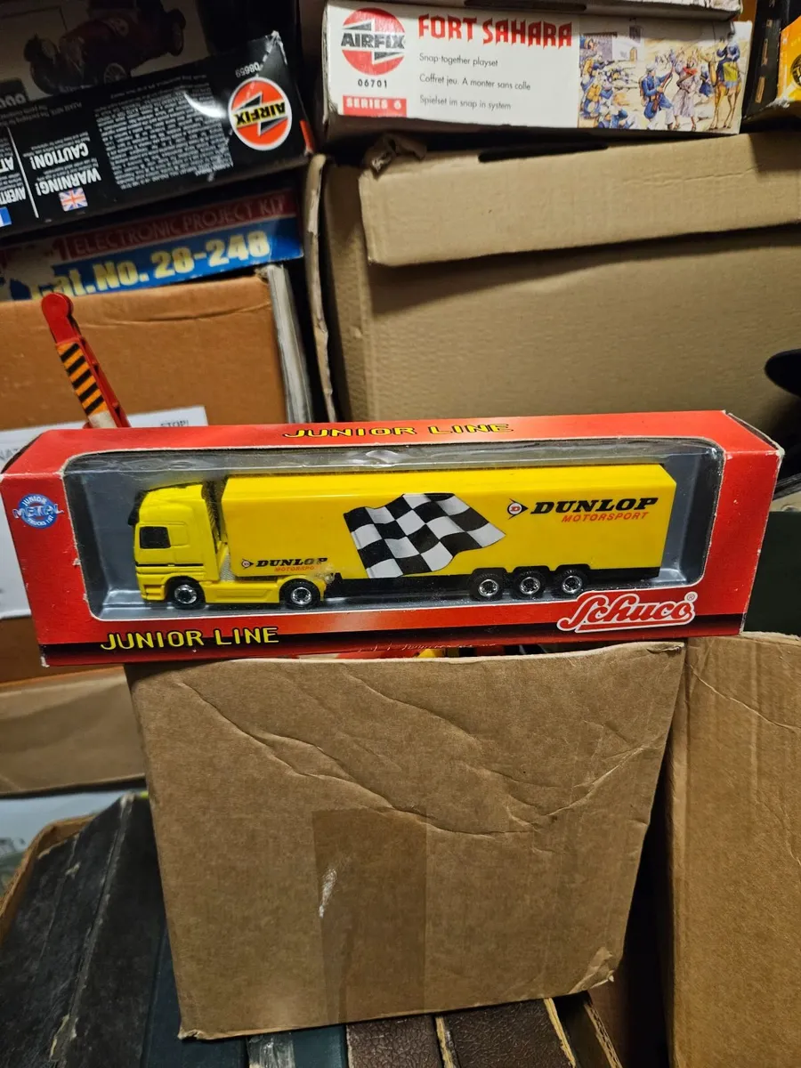 Corgi Schuco Dunlop Tyres Truck - Image 1