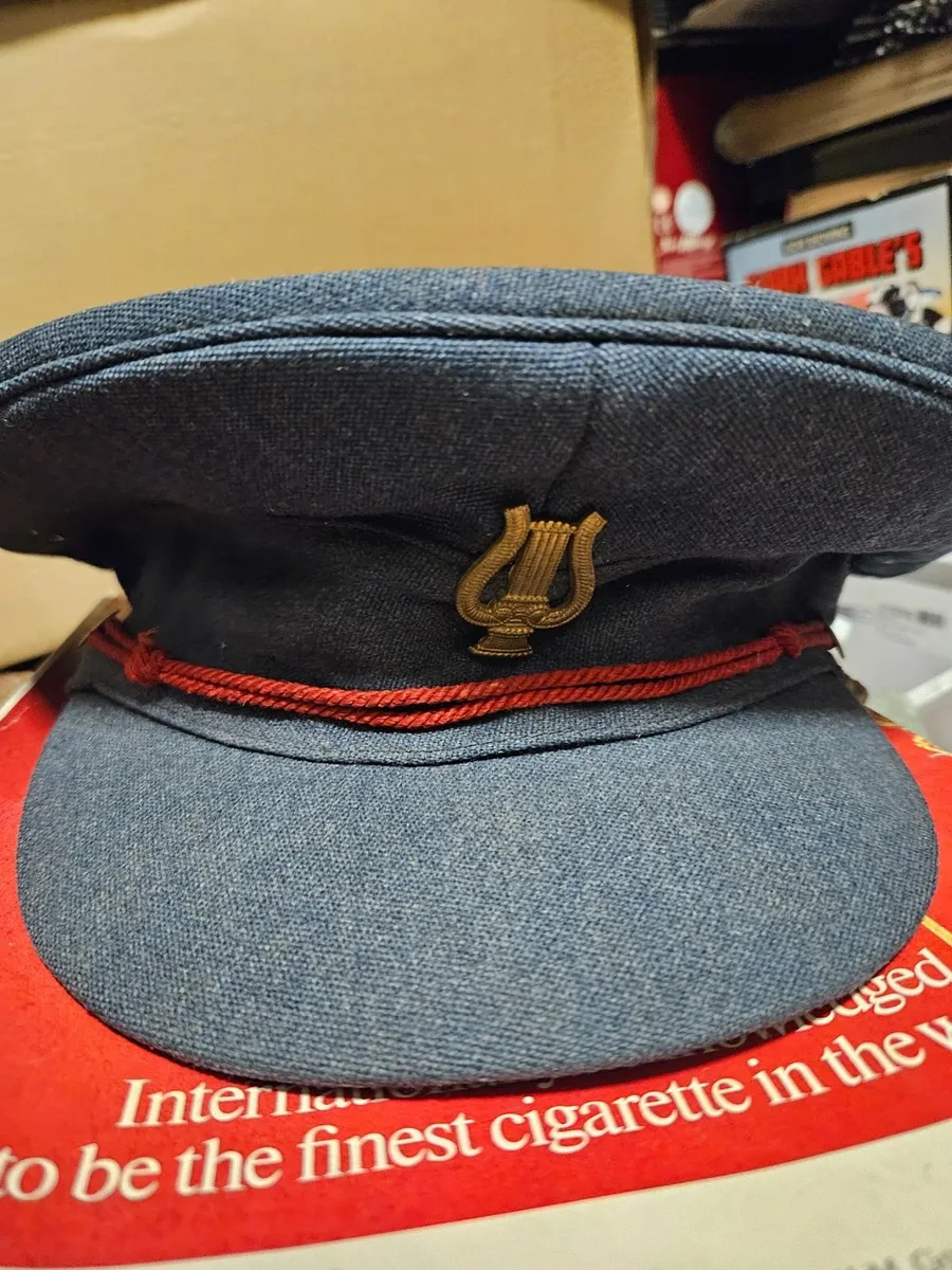 Vintage Royal Airforce Band Member Hat - Image 1