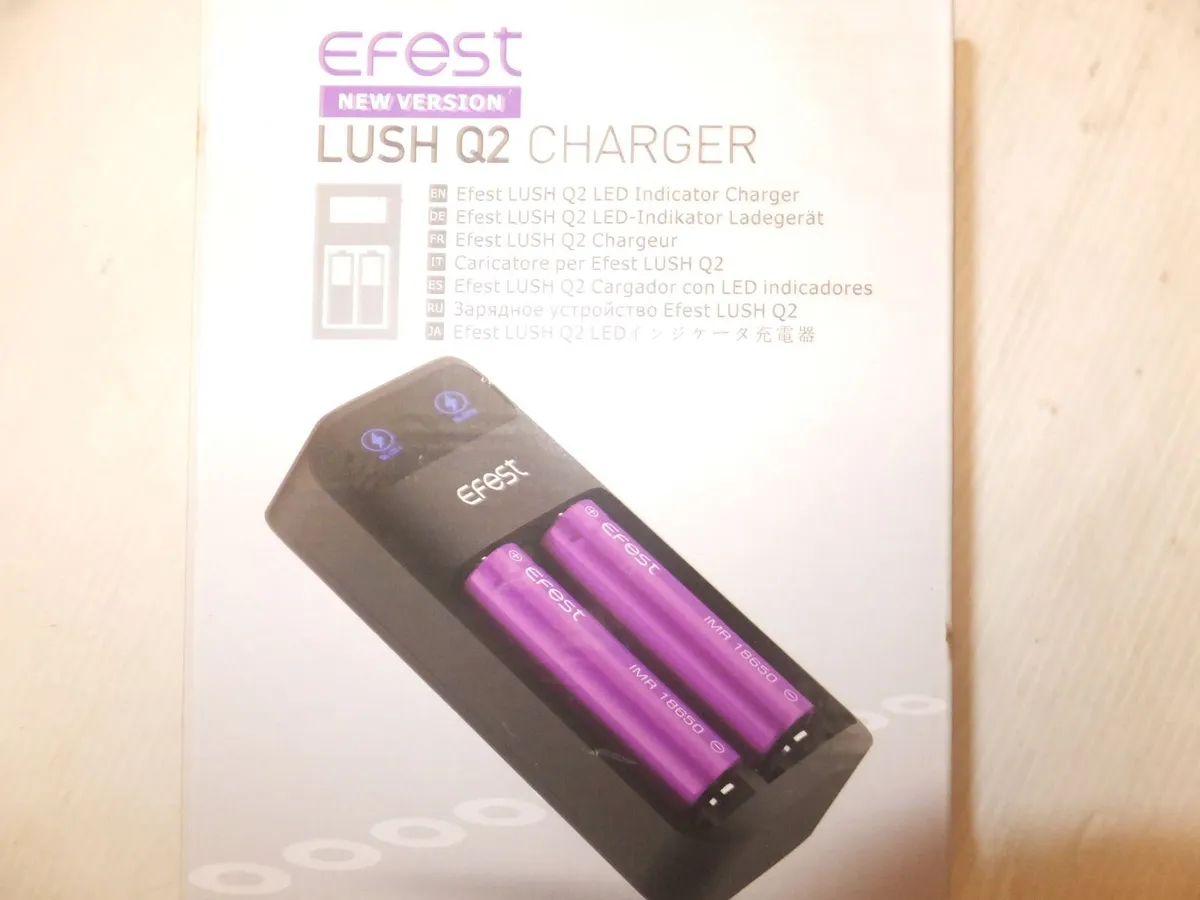 2 Slots Charger for 3.7V Rechargeable Li-Ion Batt. - Image 1
