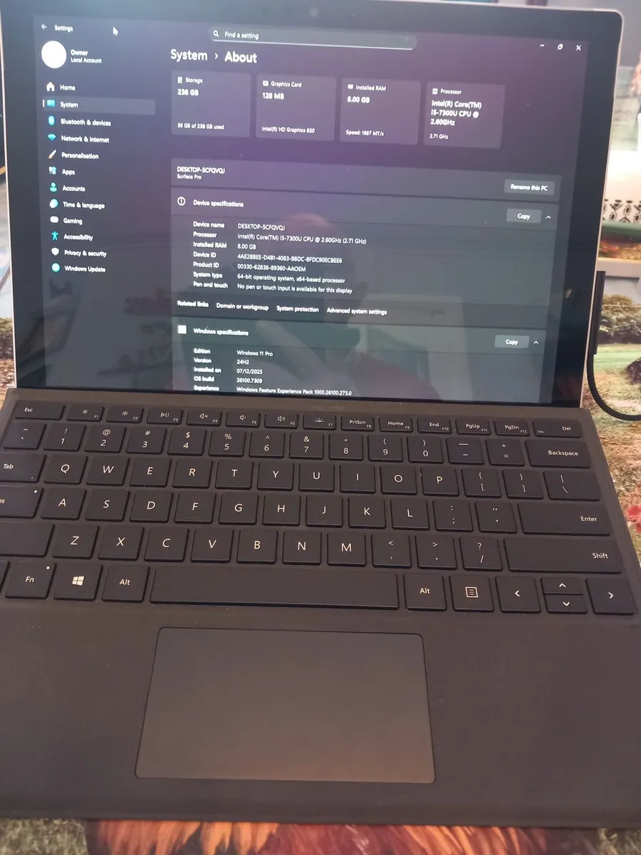 Surface pro 6 for sale 350 Ono - Image 3