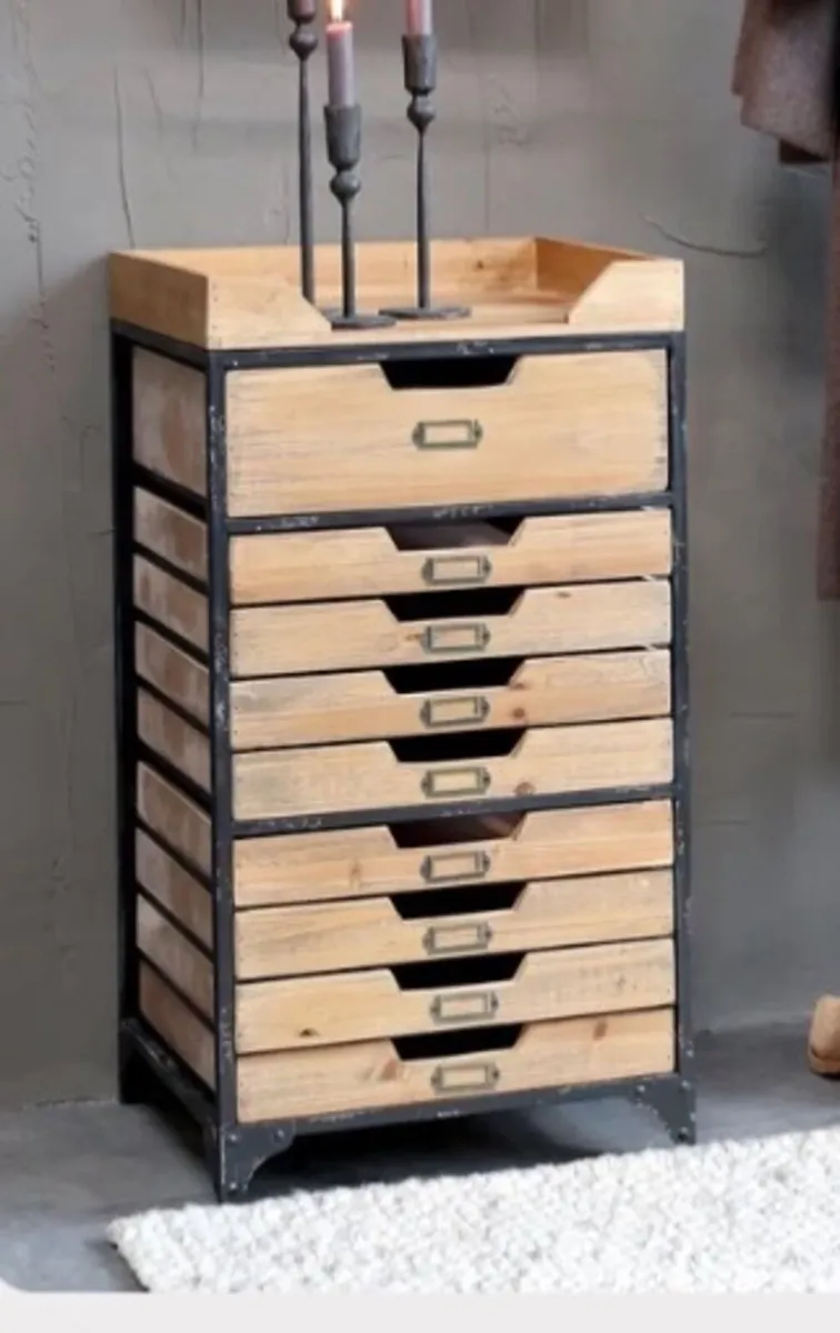 Sorting shelf chest-9 drawer - Image 1