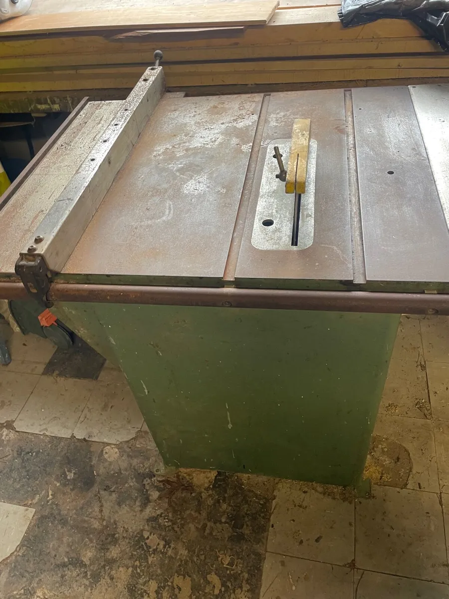 Startrite tilt arbor table/ bench saw - Image 4
