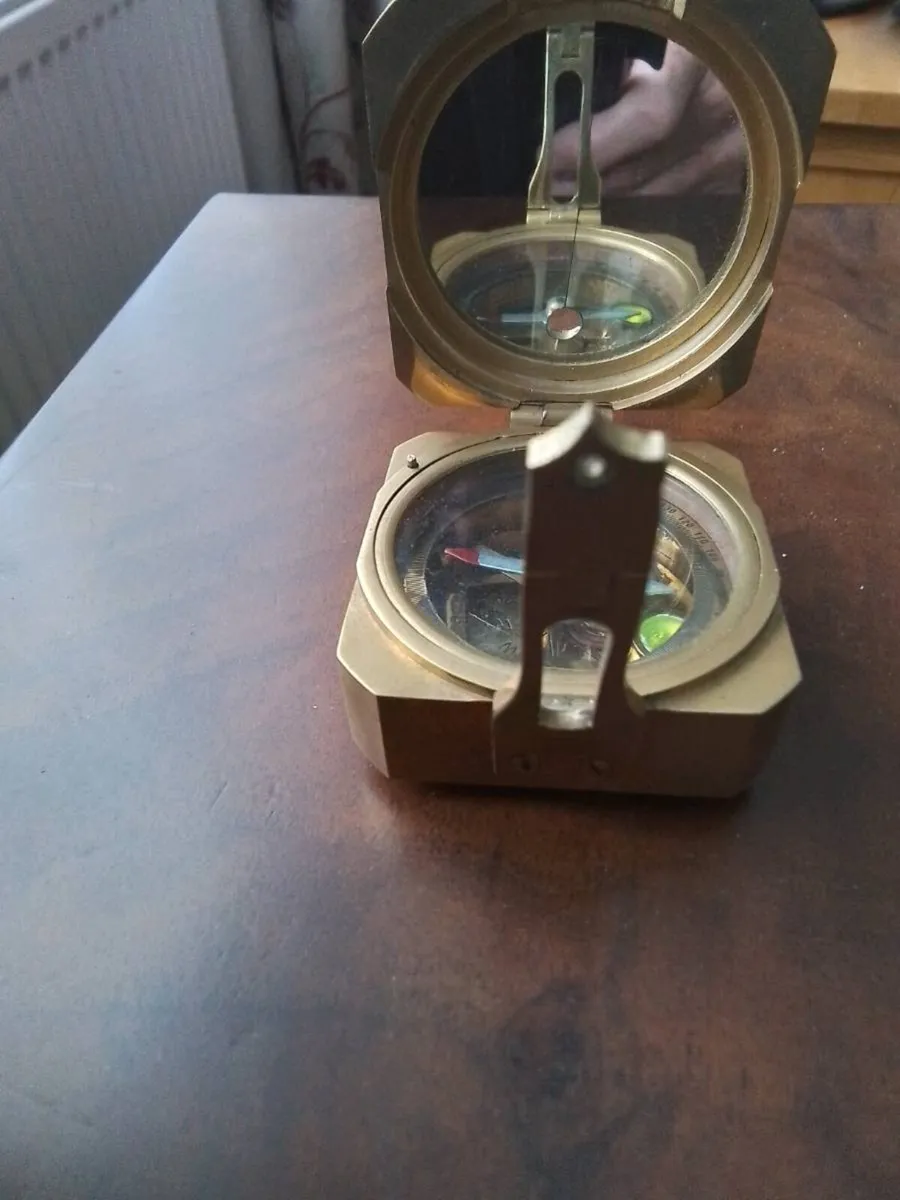 Brunton surveying compass - Image 3