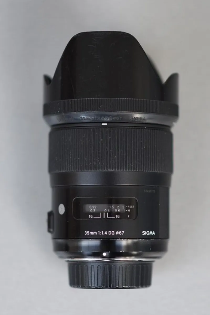 Sigma 35mm F1.4 DG HSM Art Camera Lens for Nikon F - Image 2