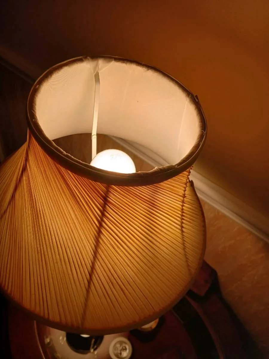 Decorative table lamp 21inchs high. - Image 4