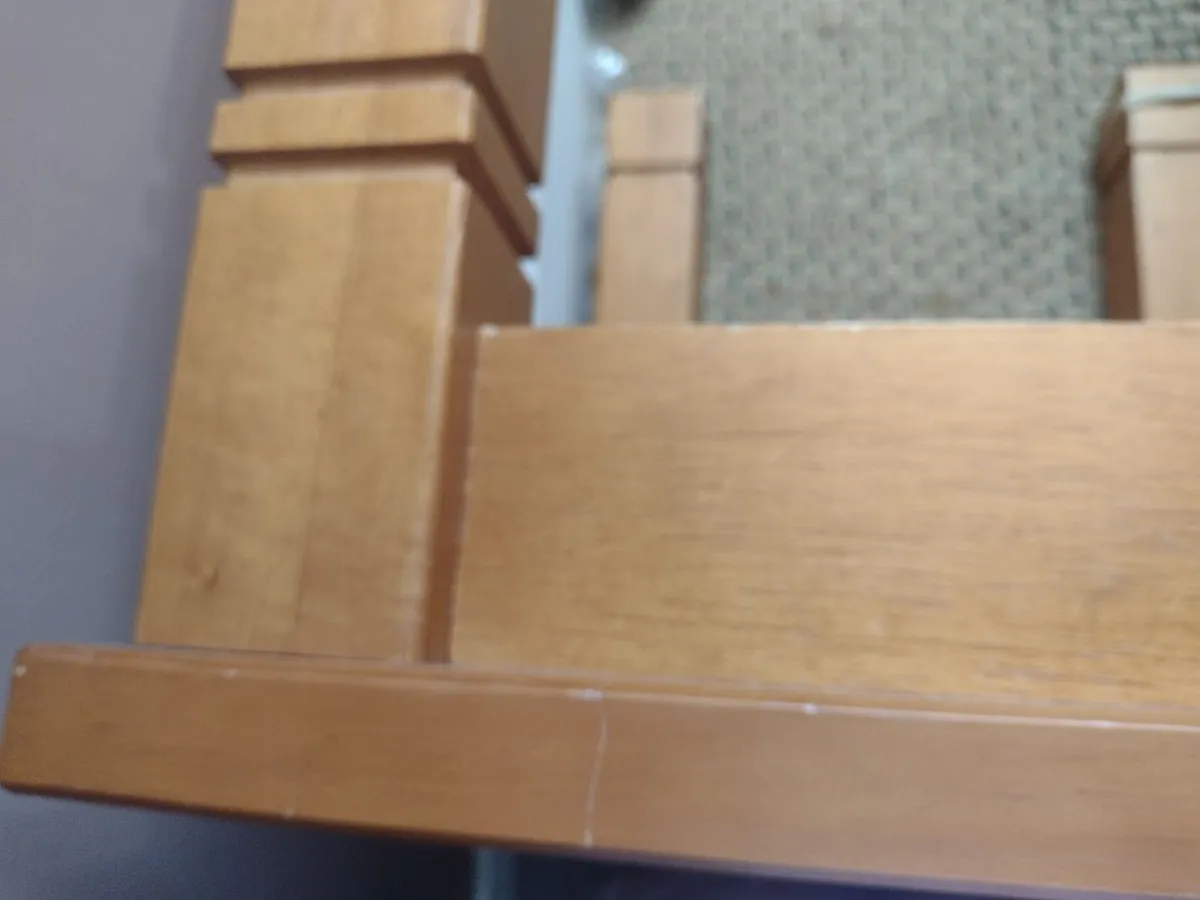 Solid wood coffee table or TV stand - Image 3