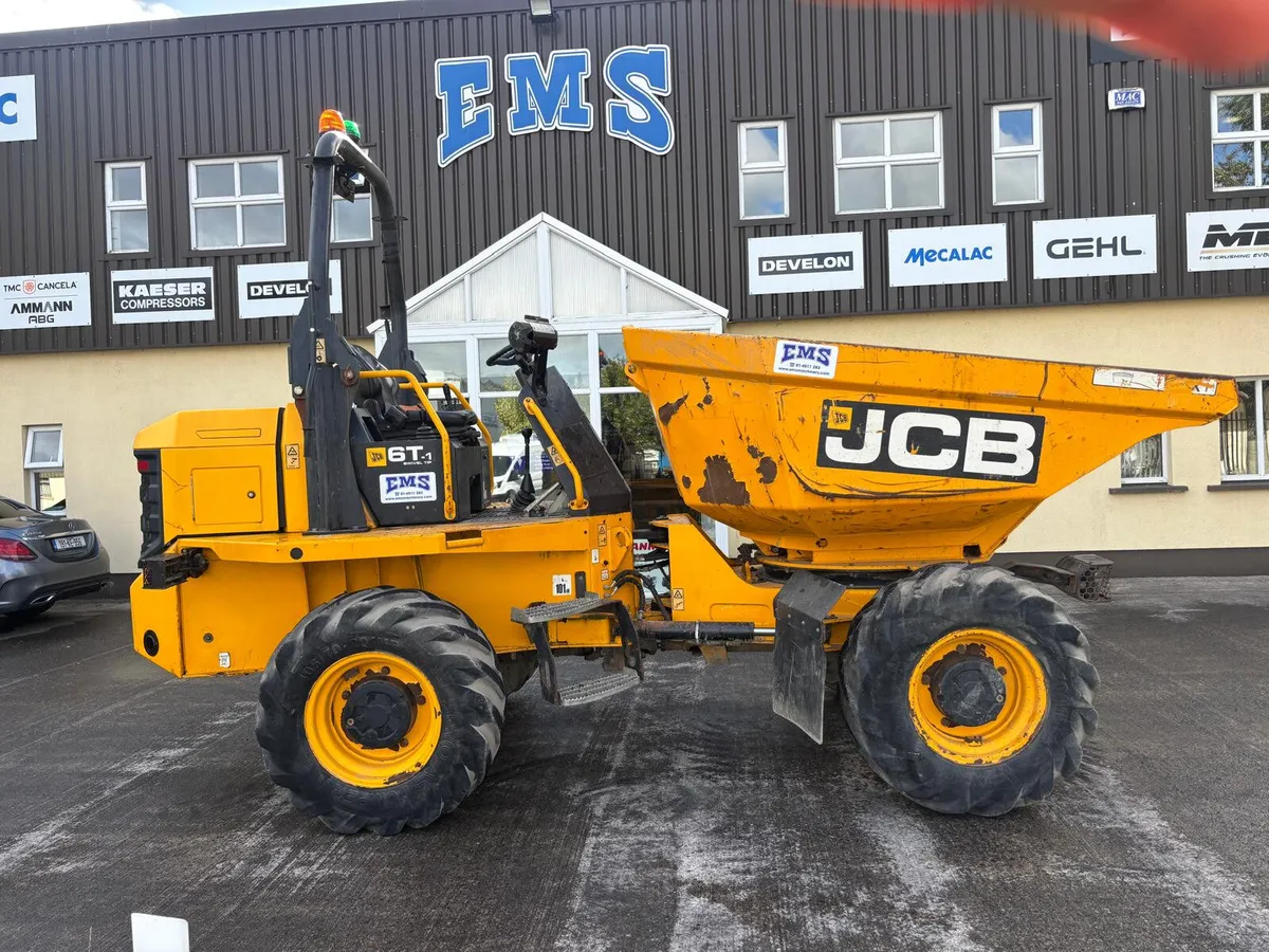 2019 JCB 6 Ton Swivel Dumper - Image 2