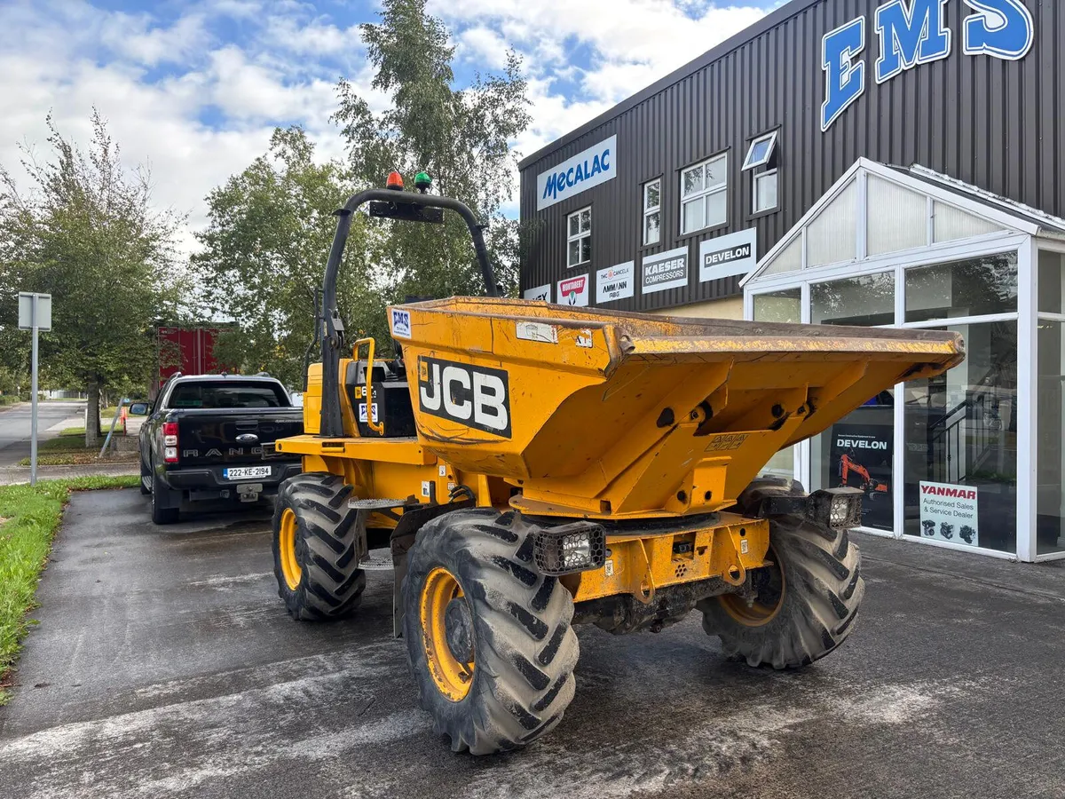 2019 JCB 6 Ton Swivel Dumper - Image 1