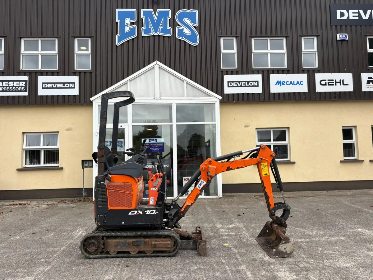 2019 Doosan DX10 1 Ton Excavator - Image 1