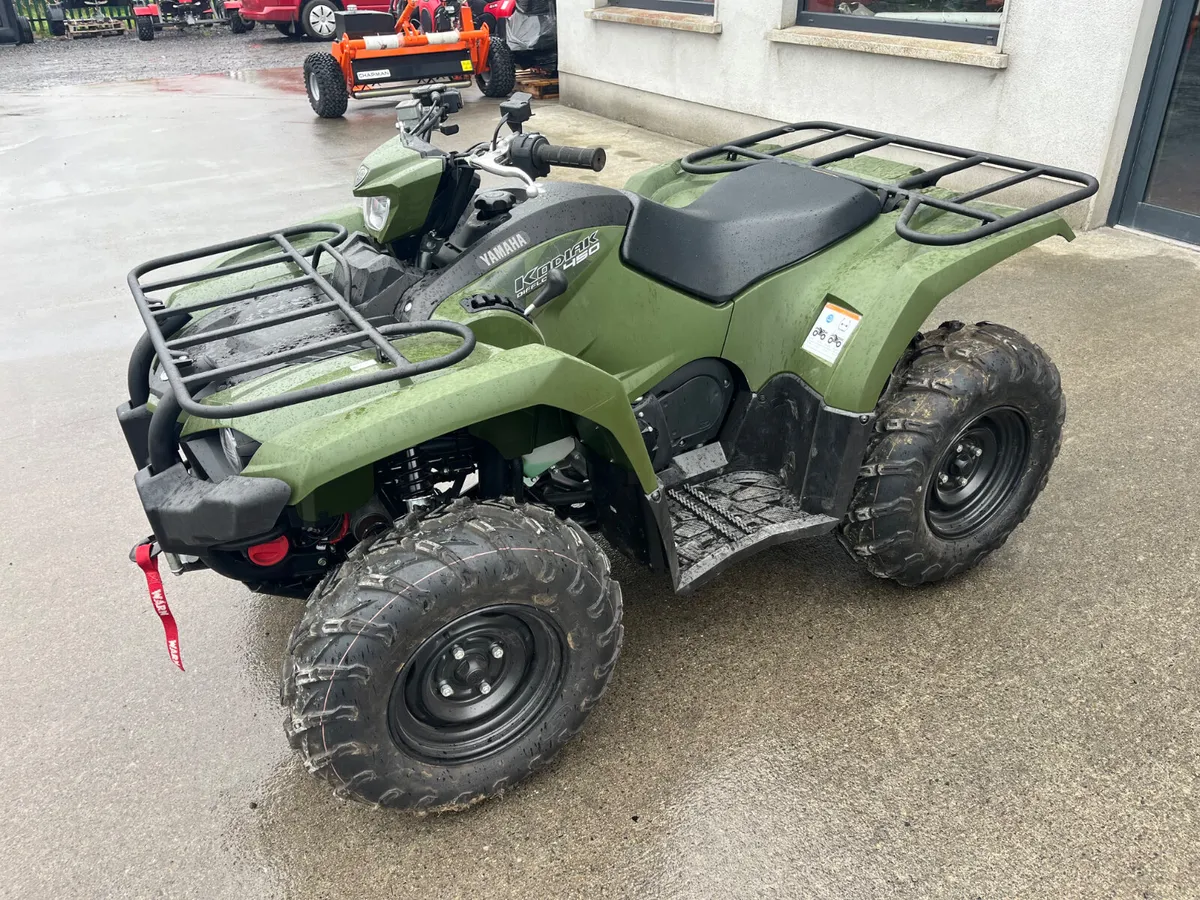 Only 16 hours !! 2024 Yamaha Kodiak 450 EPS - Image 2