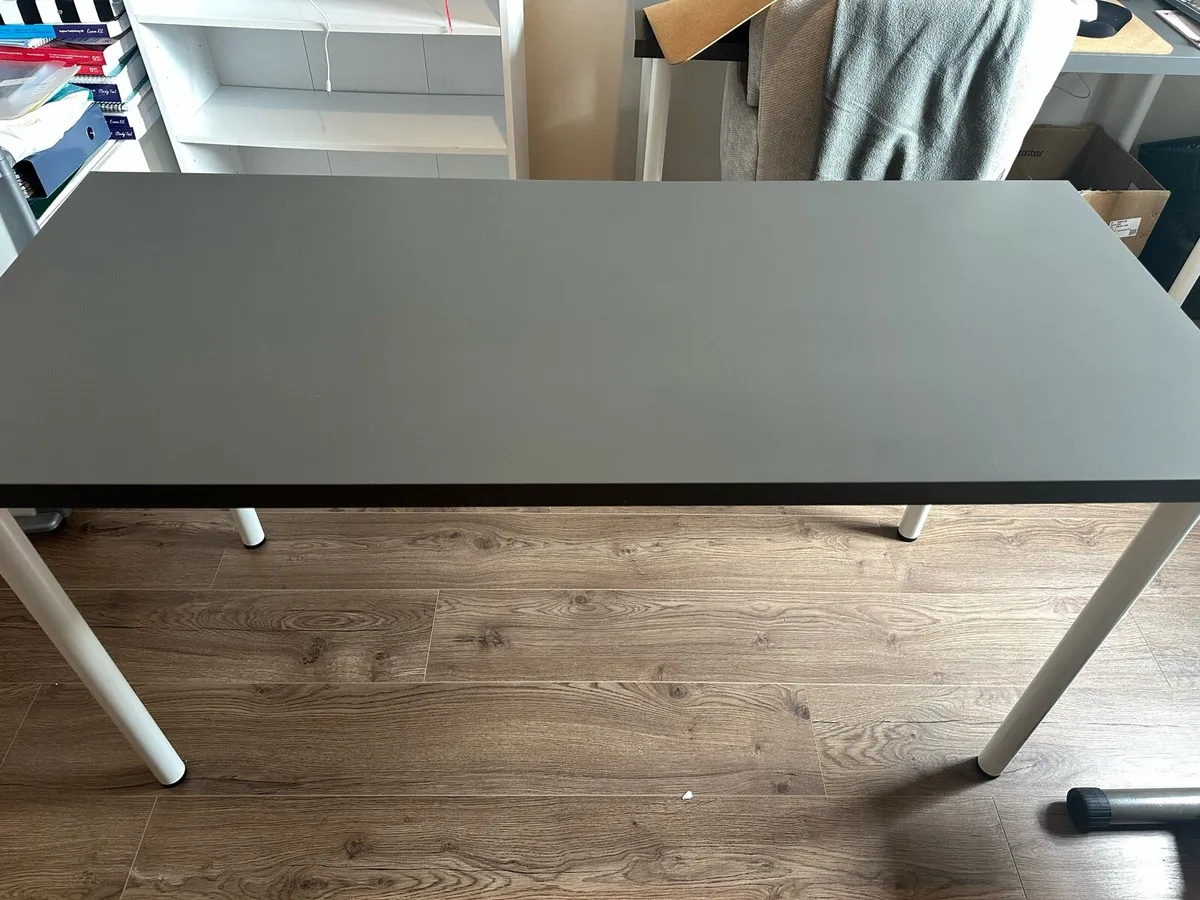 Grey Desk / Work Table / Bench - Image 2