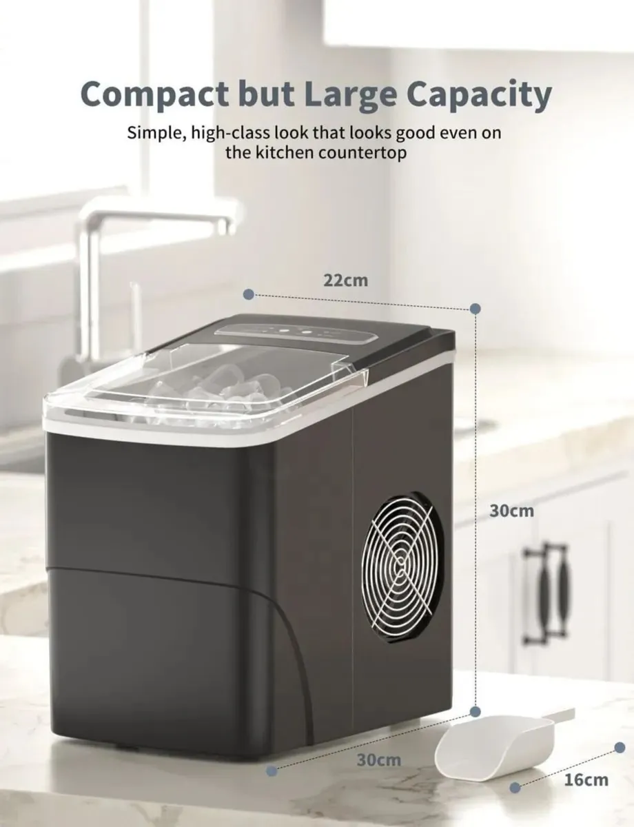 Portable Countertop Ice Maker Fast Cooling - Image 1