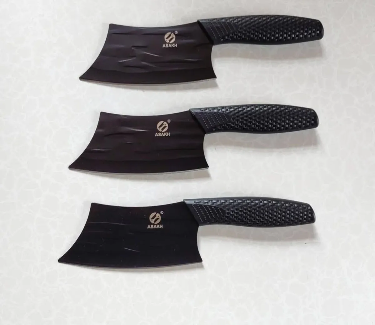 3 BLACK KITCHEN KNIVES (BRAND NEW). - Image 1