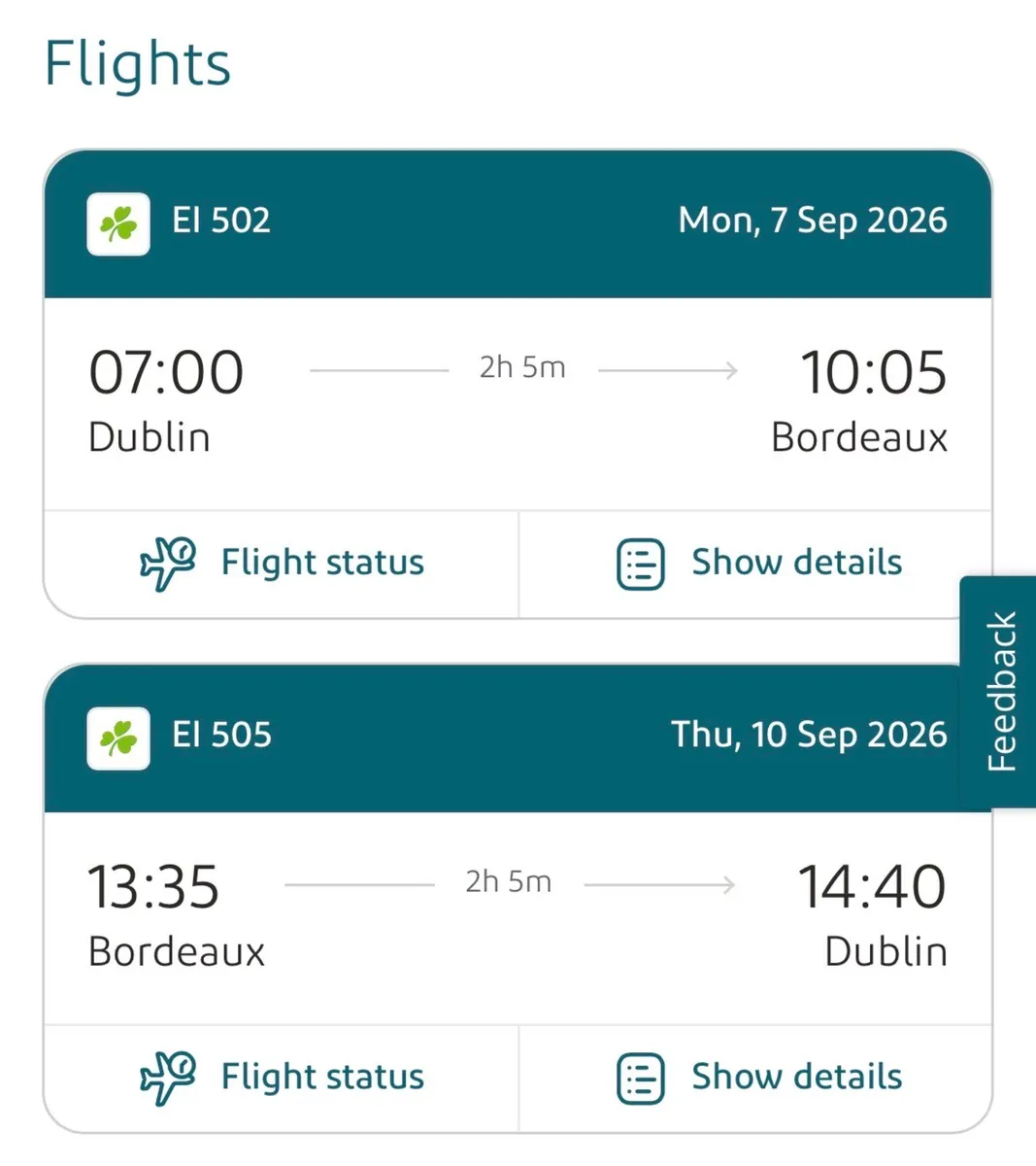 Aer Lingus Tickets to Bordeaux
