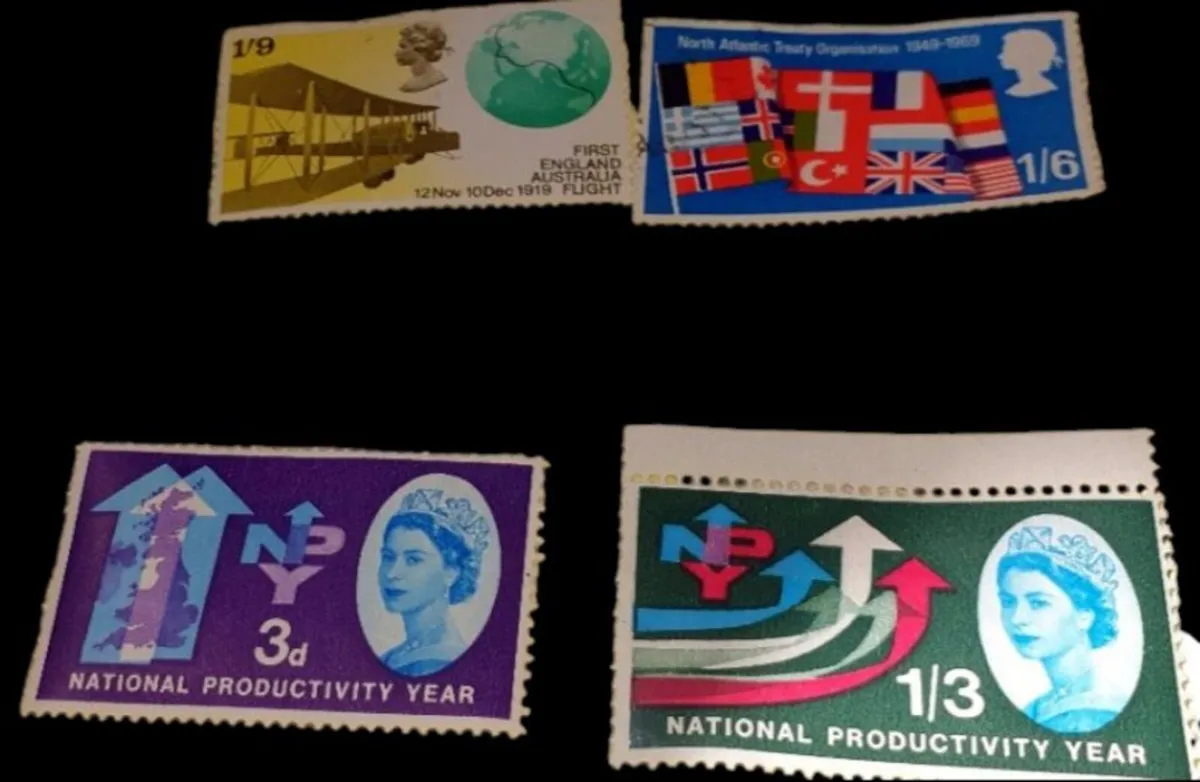 Vintage Stamp Collection & Loose World Stamps - Image 4