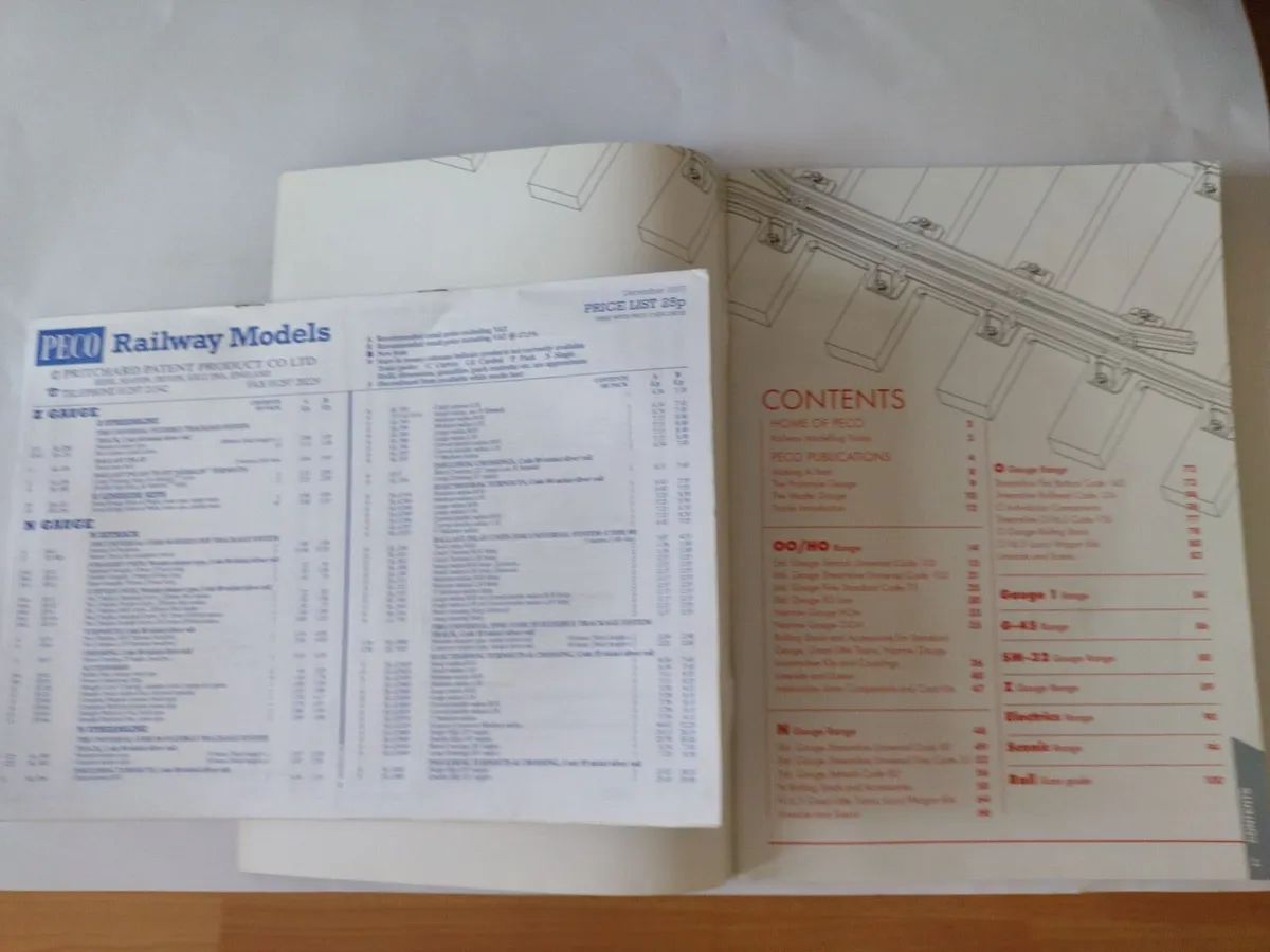 4 Peco Model Railway Products & Publications - Image 3
