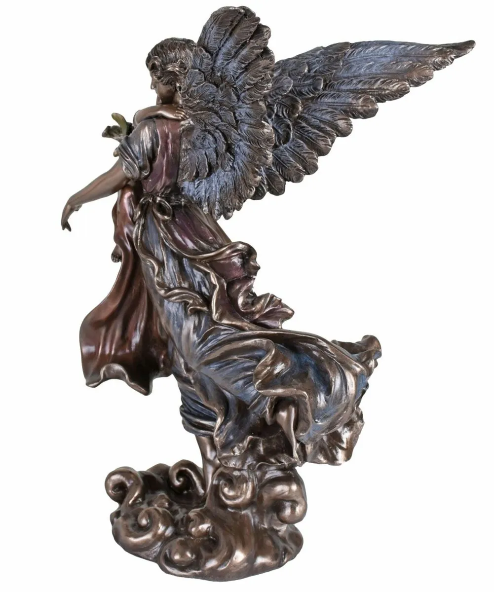 Veronese Guardian Angel with Child Sculpture Art N - Image 3