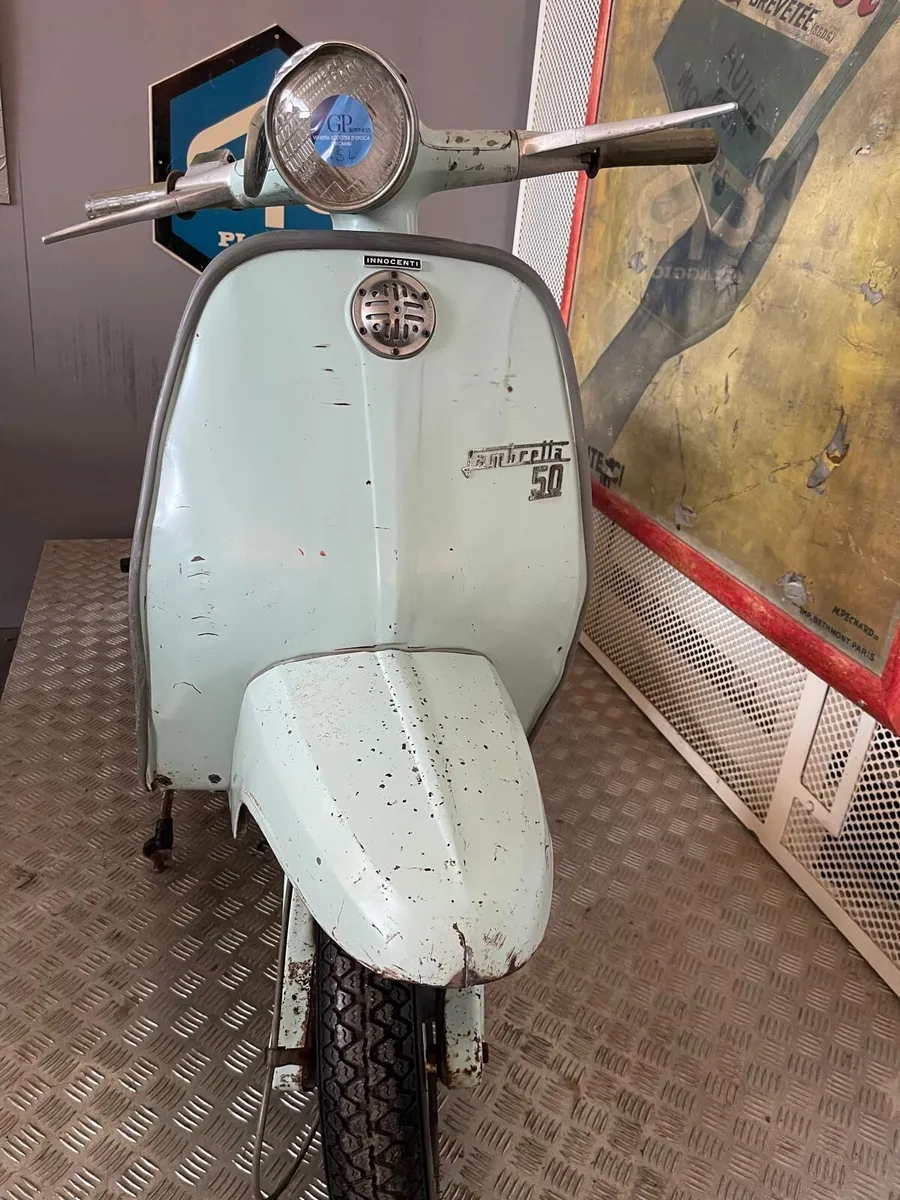1960s Lambretta J50  original paint . Not Vespa - Image 1