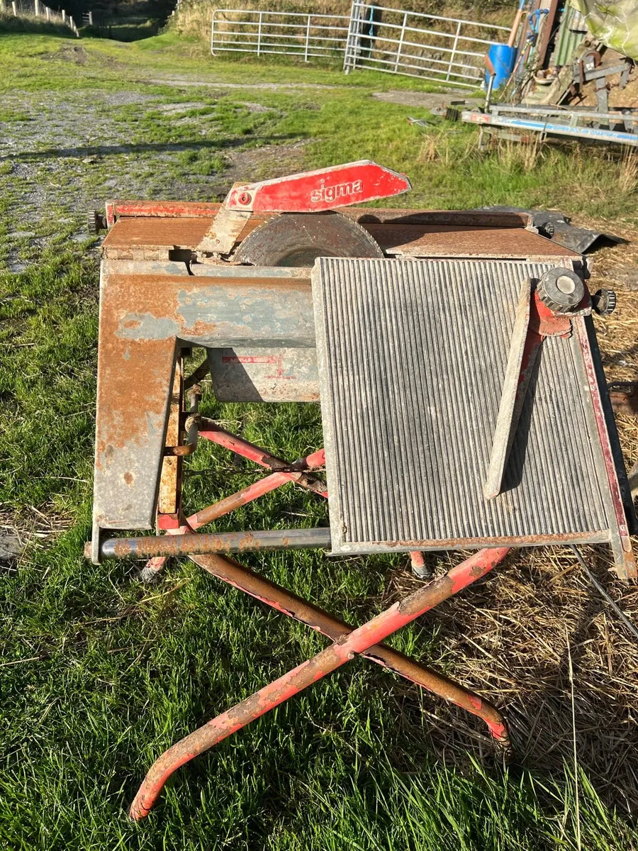 Sigma Tile Cutter - Image 1