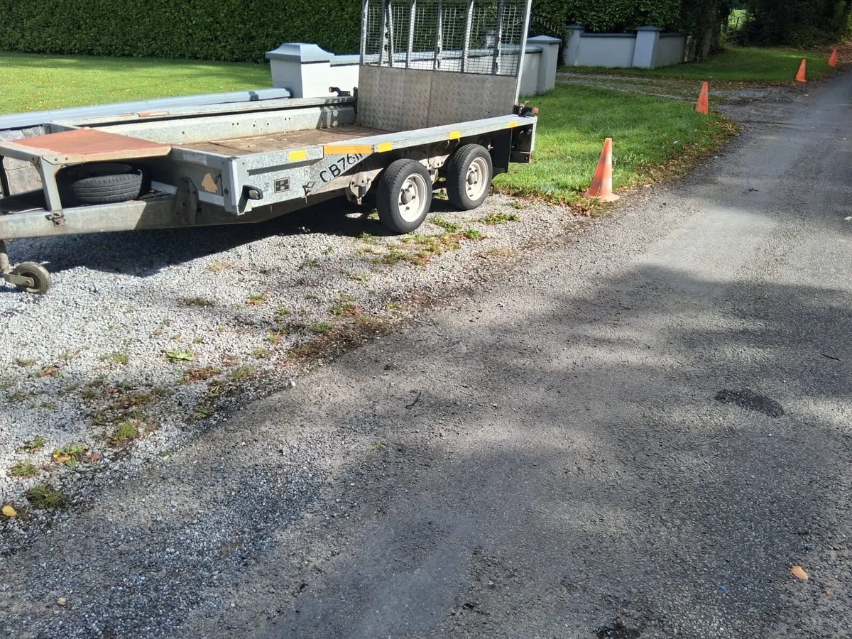 Ifor Williams plant trailer - Image 3