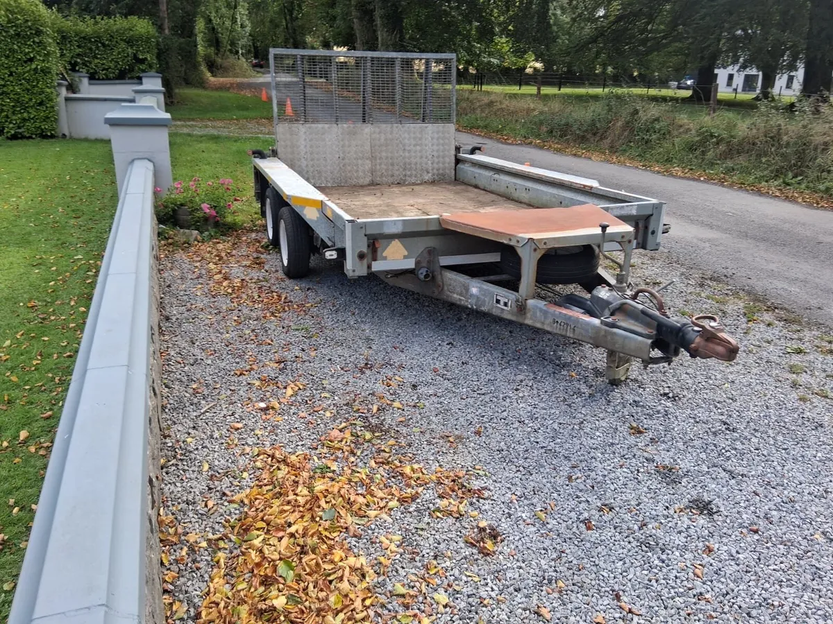 Ifor Williams plant trailer - Image 2