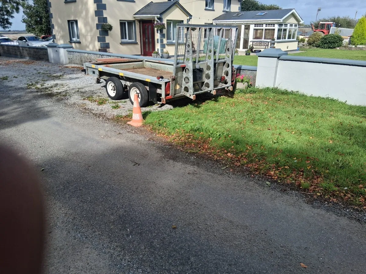 Ifor Williams plant trailer - Image 4