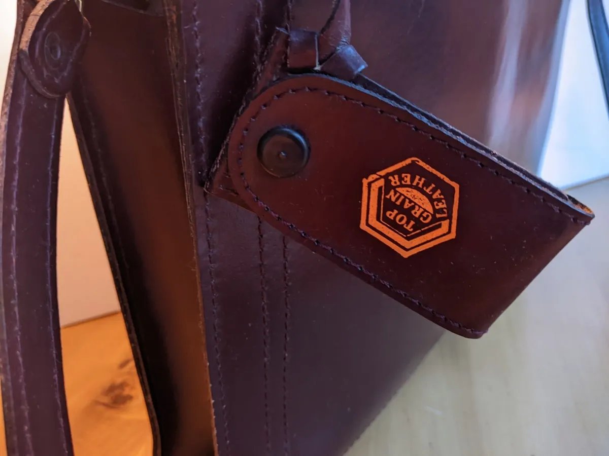 Leather Laptop Bag - Image 2