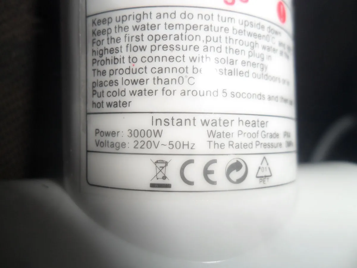 instant water heater - Image 2