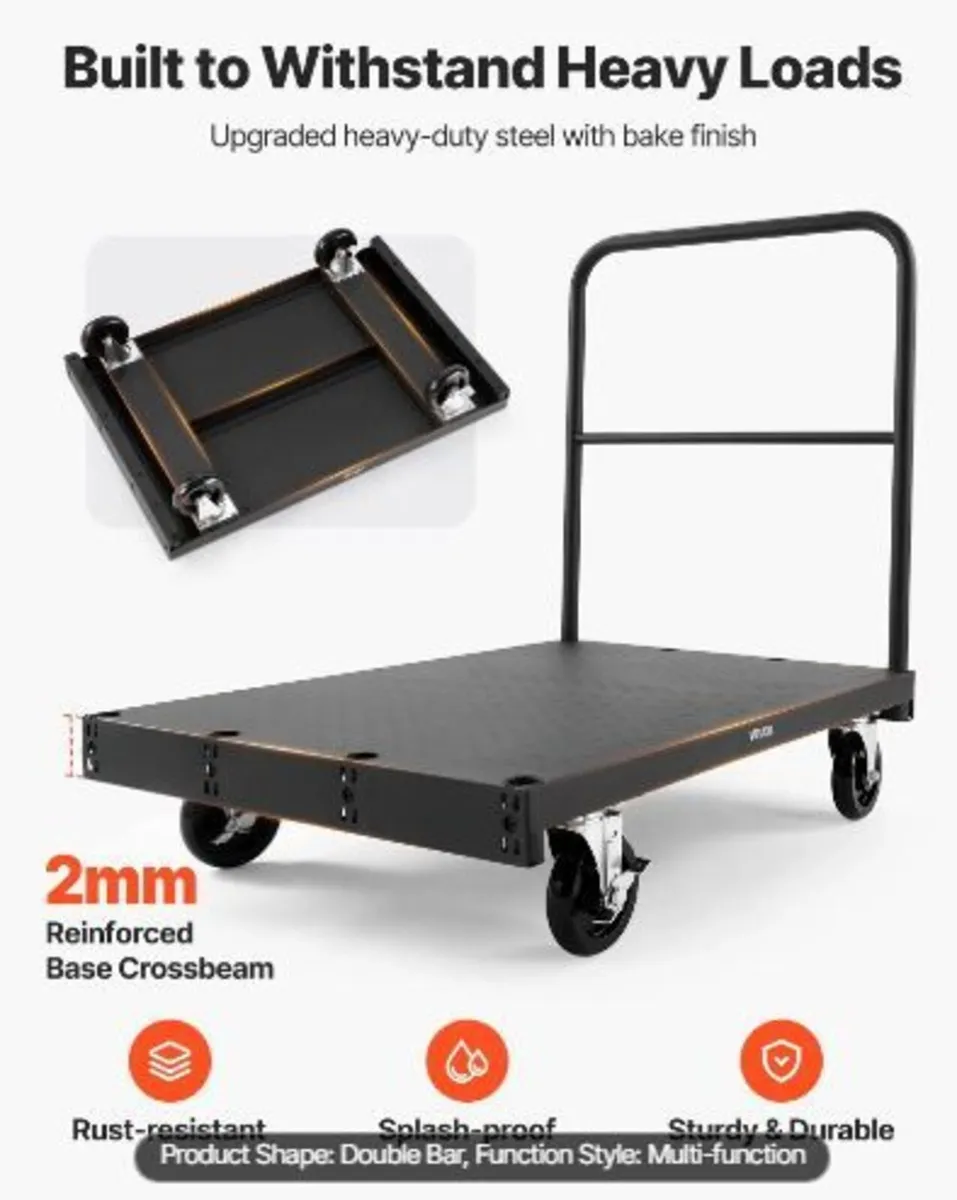 Drywall Cart Dolly, 816 kg Load Capacity - Image 2