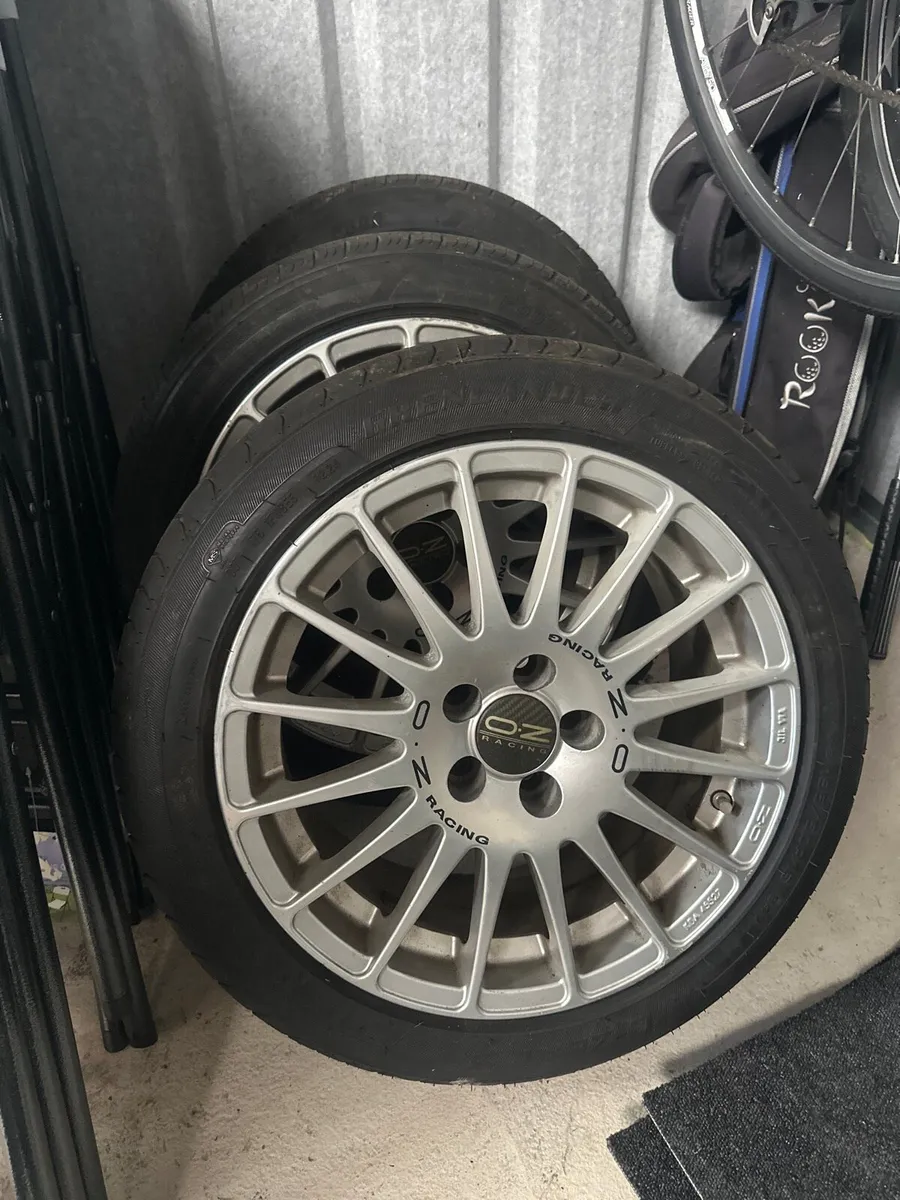 17” OZ racing wheels - x4 - Image 1