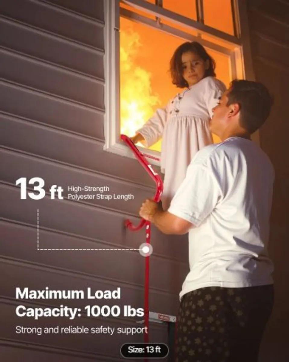 Fire Escape Ladder, 2-Story 4m - Image 4
