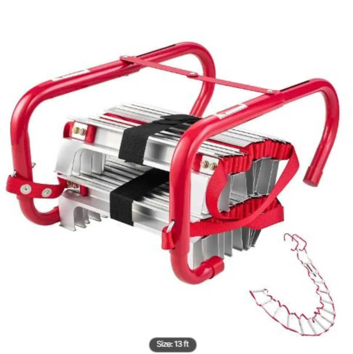 Fire Escape Ladder, 2-Story 4m - Image 3
