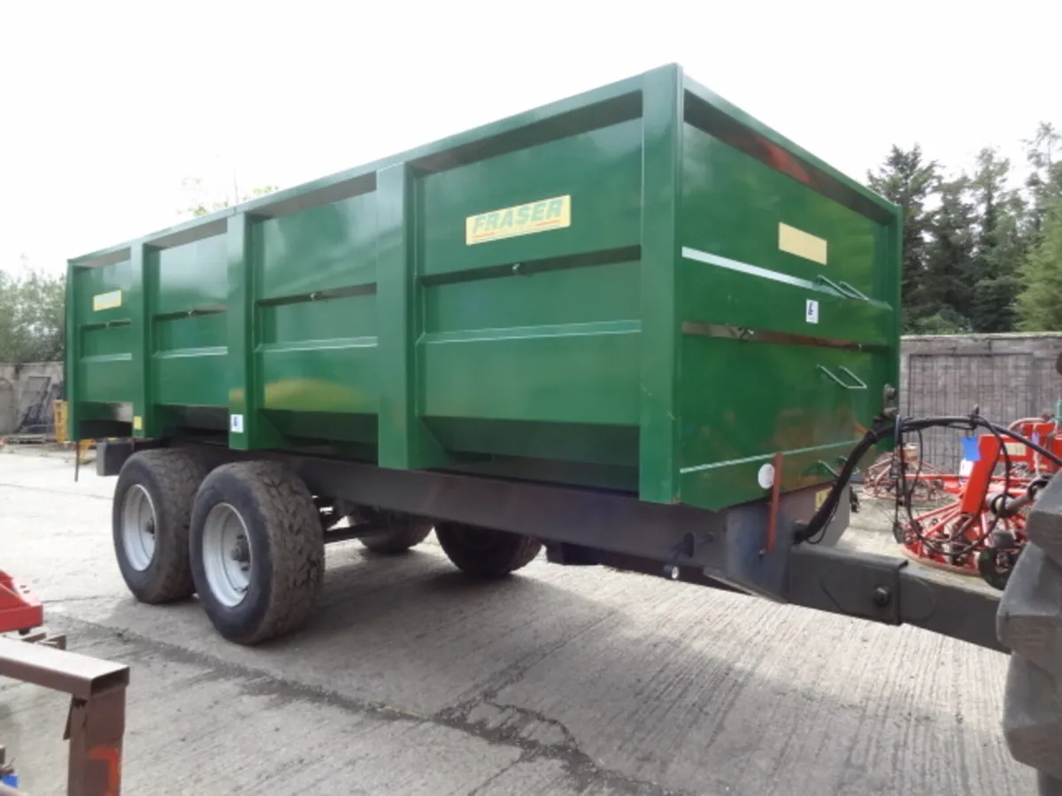 Fraser 12 Ton Tipping Grain Trailer - Image 1