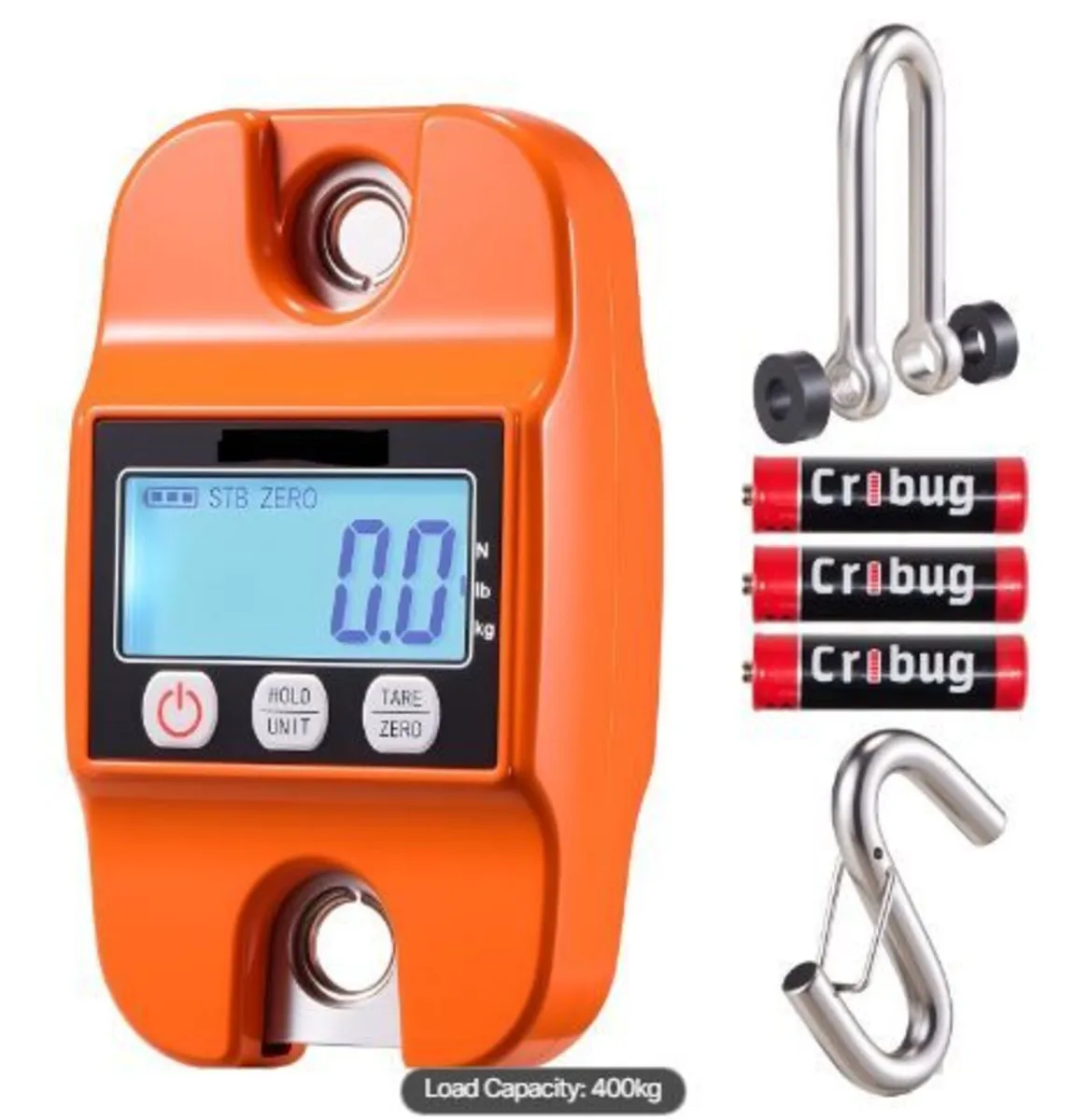 Digital Crane Scale, 880 lbs/400 kg - Image 4