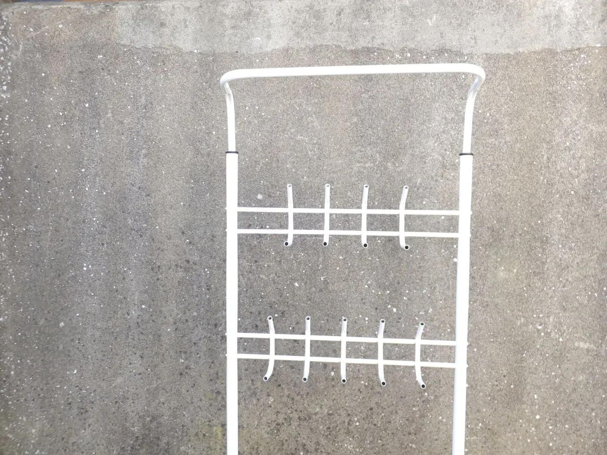 Coat rack stand and shoe rack - Image 3