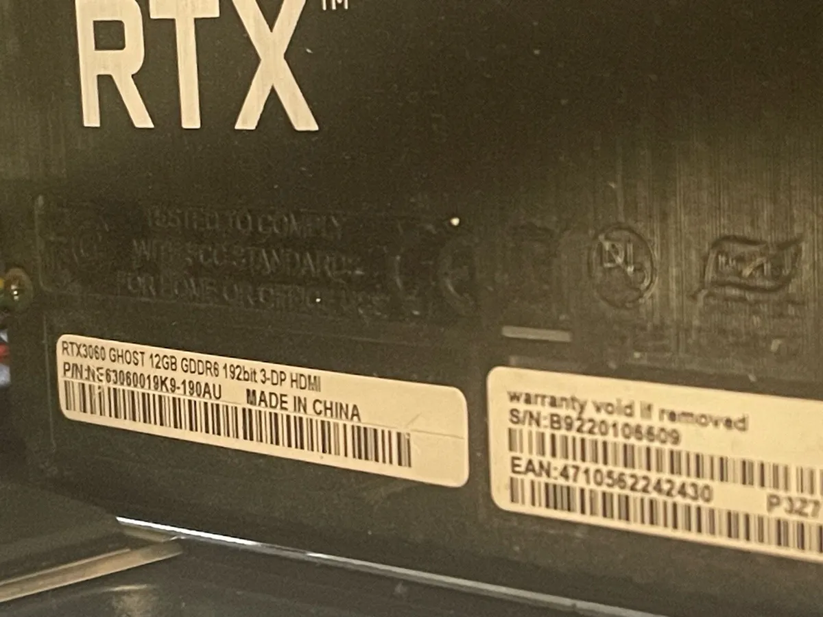 RTX 3060 12gb graphics card - Image 3